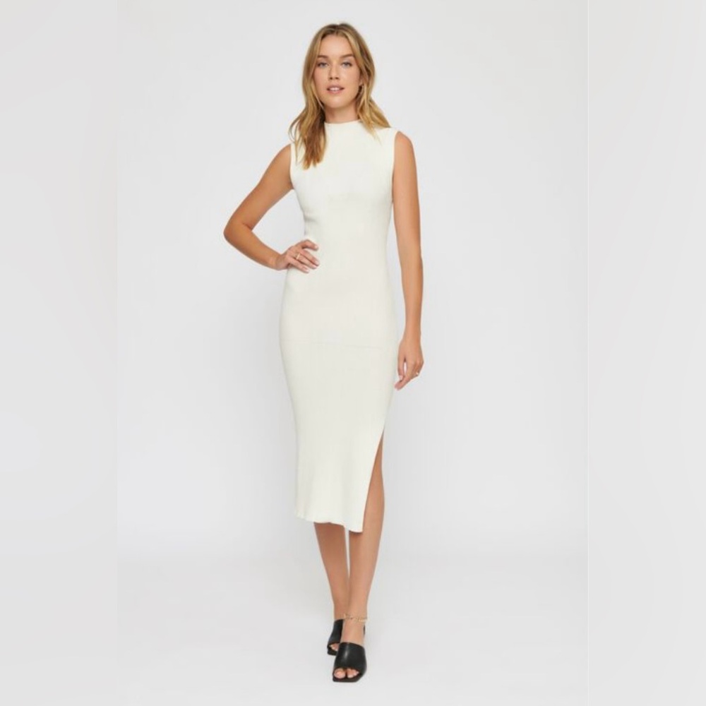 PRICE DROP ✨ Long Funnel Neck Sweater Dress
